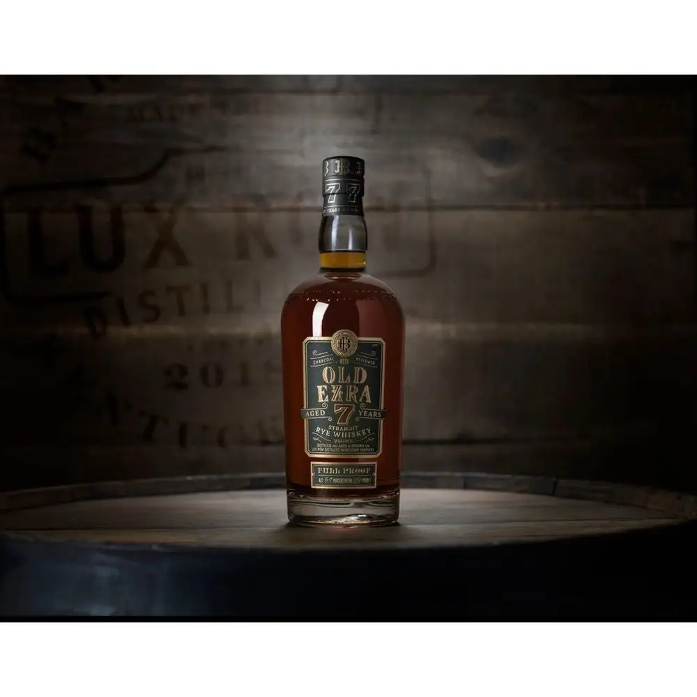 Ezra Brooks Old Ezra 7 Year Full Proof Straight Rye - Image 2