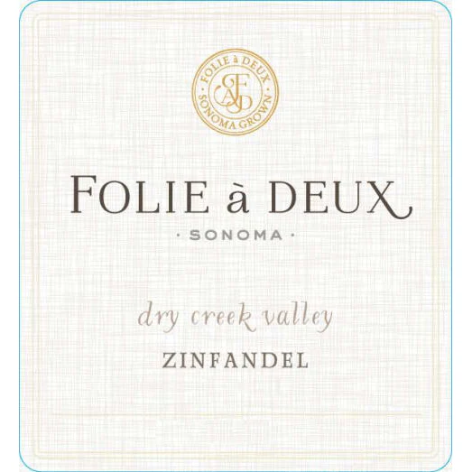 Folie A Deux Dry Creek Valley Zinfandel 750ml