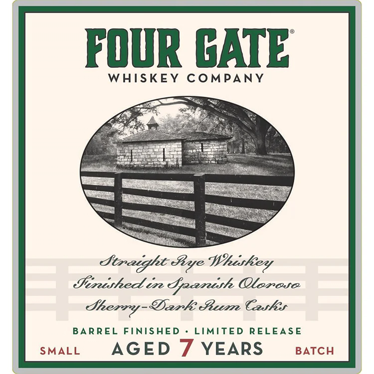 Four Gate 7 Year Andalusia Key Rye - Image 2