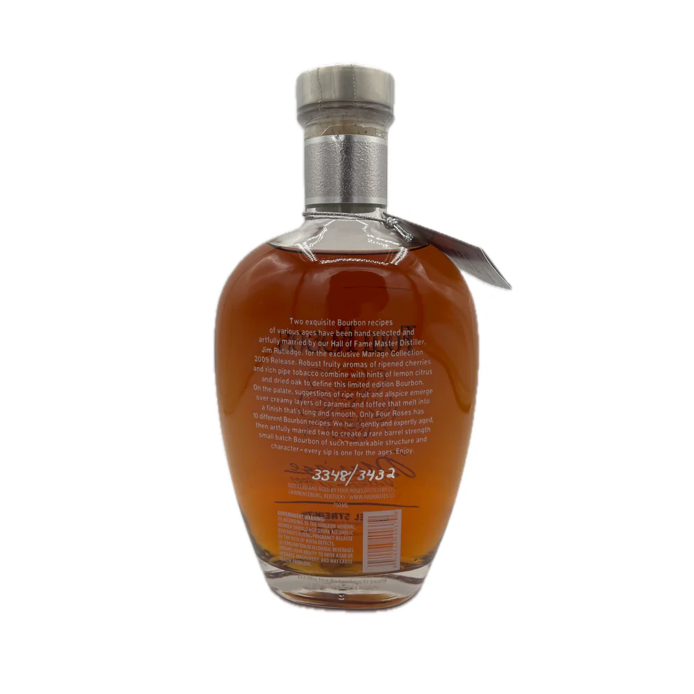 Four Roses 2009 Mariage Barrel Strength Straight Bourbon Whiskey - Image 2
