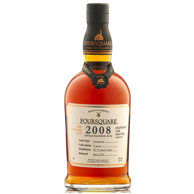 Foursquare Distillery 12 Year Old Exceptional Cask Selection Single Blended Rum