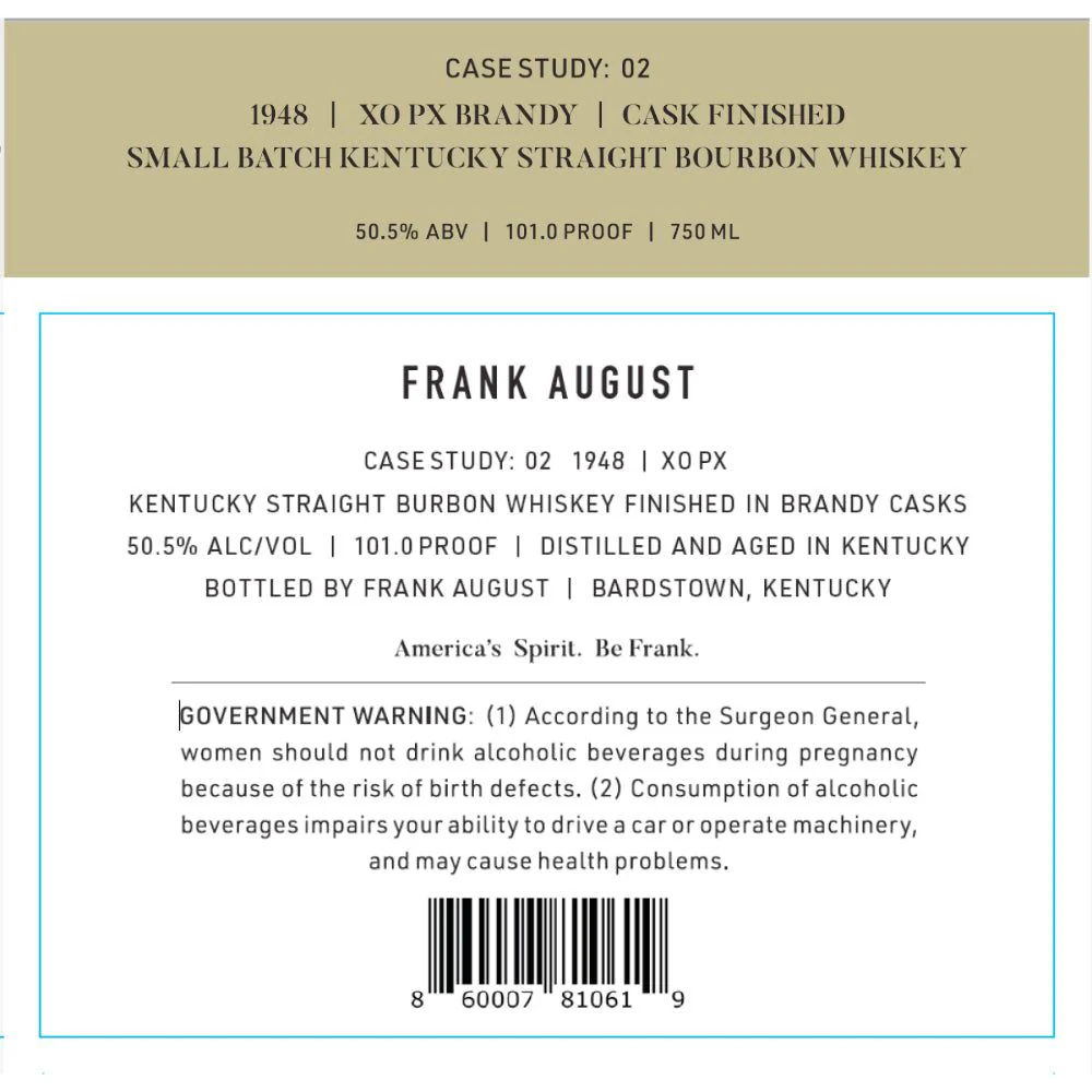 Frank August Bourbon Case Study: 02 - Image 2