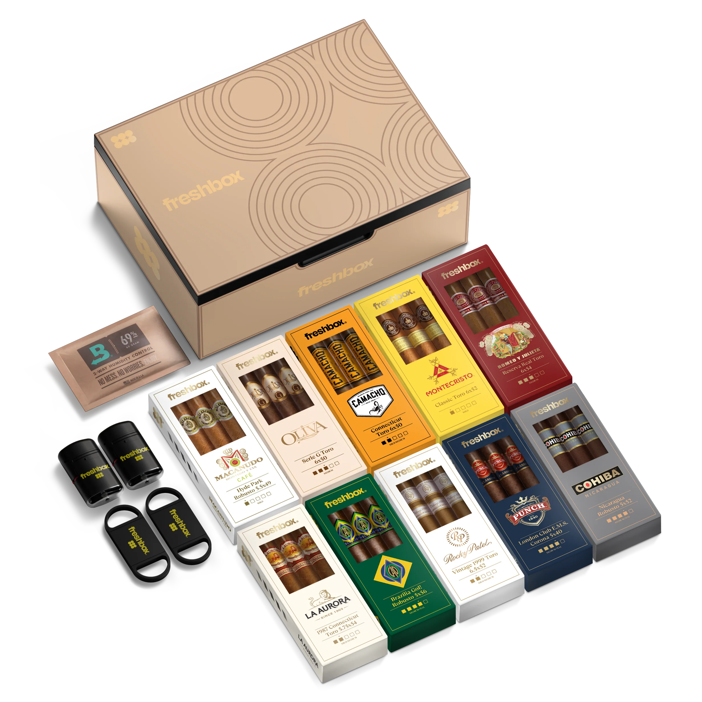 FreshBox Perfect Party Mix Cigar Starter Kit