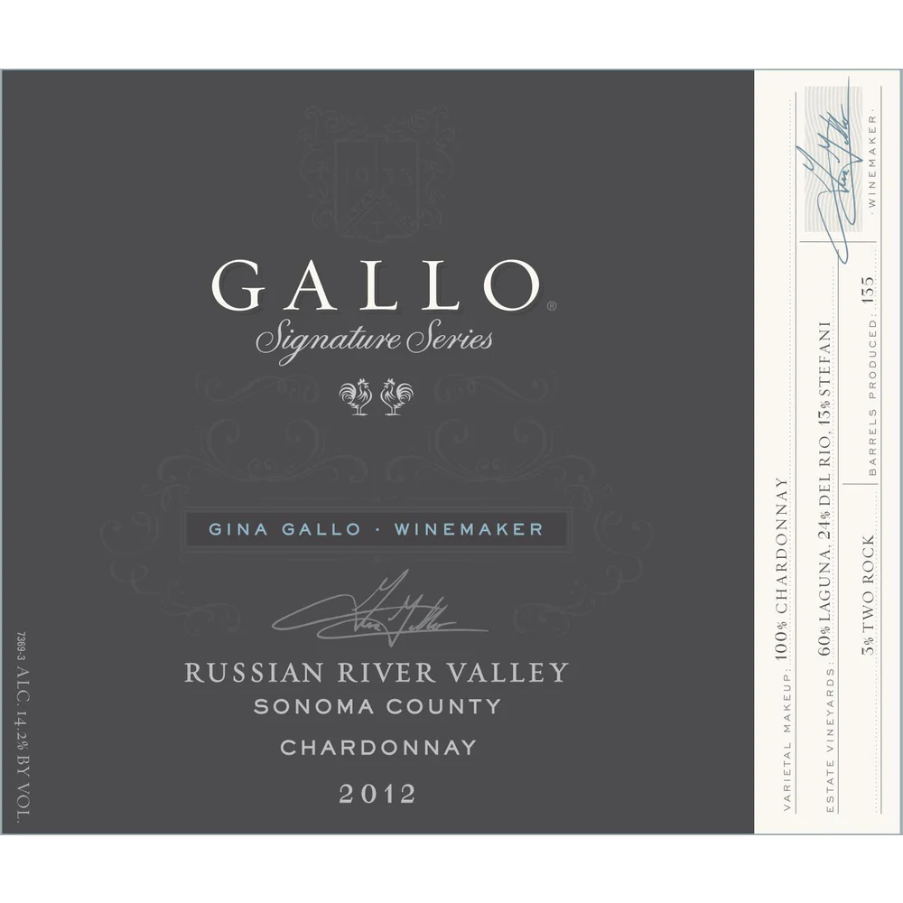 Gallo Signature Series Russian River Valley Chardonnay 750ml