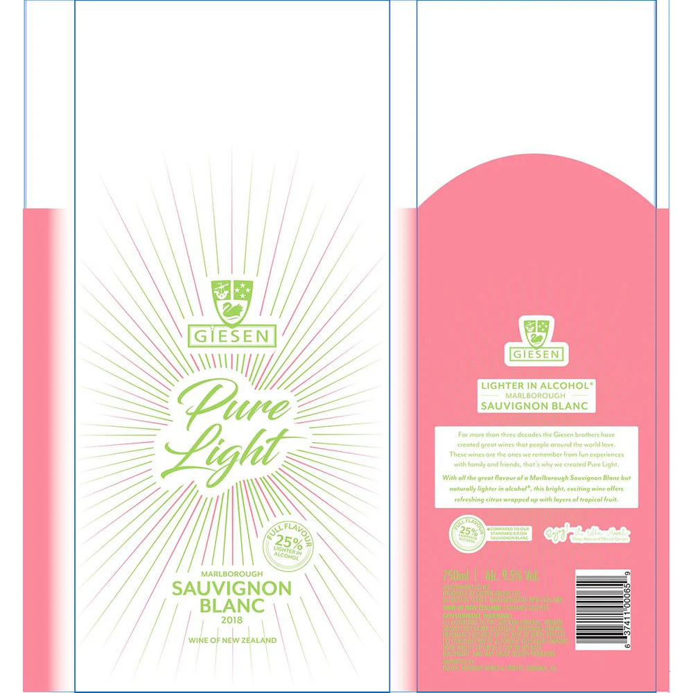 Giesen Marlborough Pure Light Sauvignon Blanc 750ml