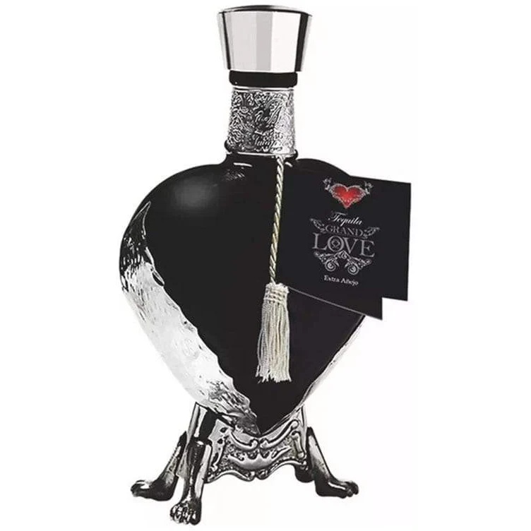 Grand Love Black Heart Anejo Tequila
