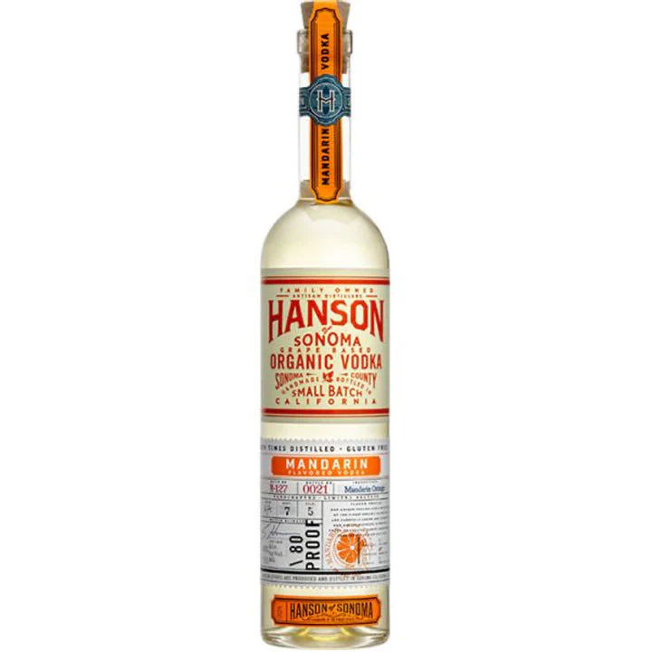 Hanson of Sonoma Mandarin Flavored Vodka