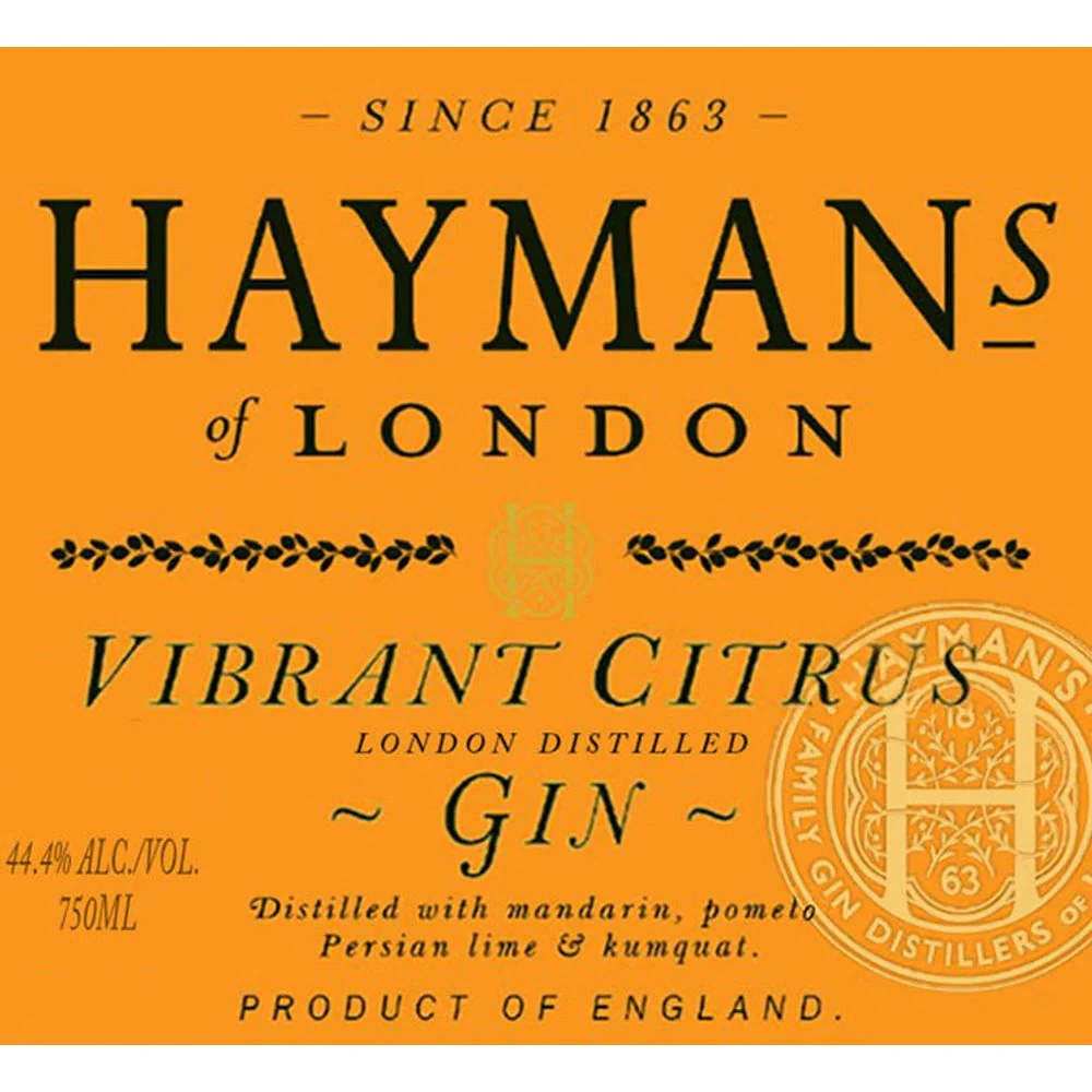 Hayman's Vibrant Citrus Gin - Image 3