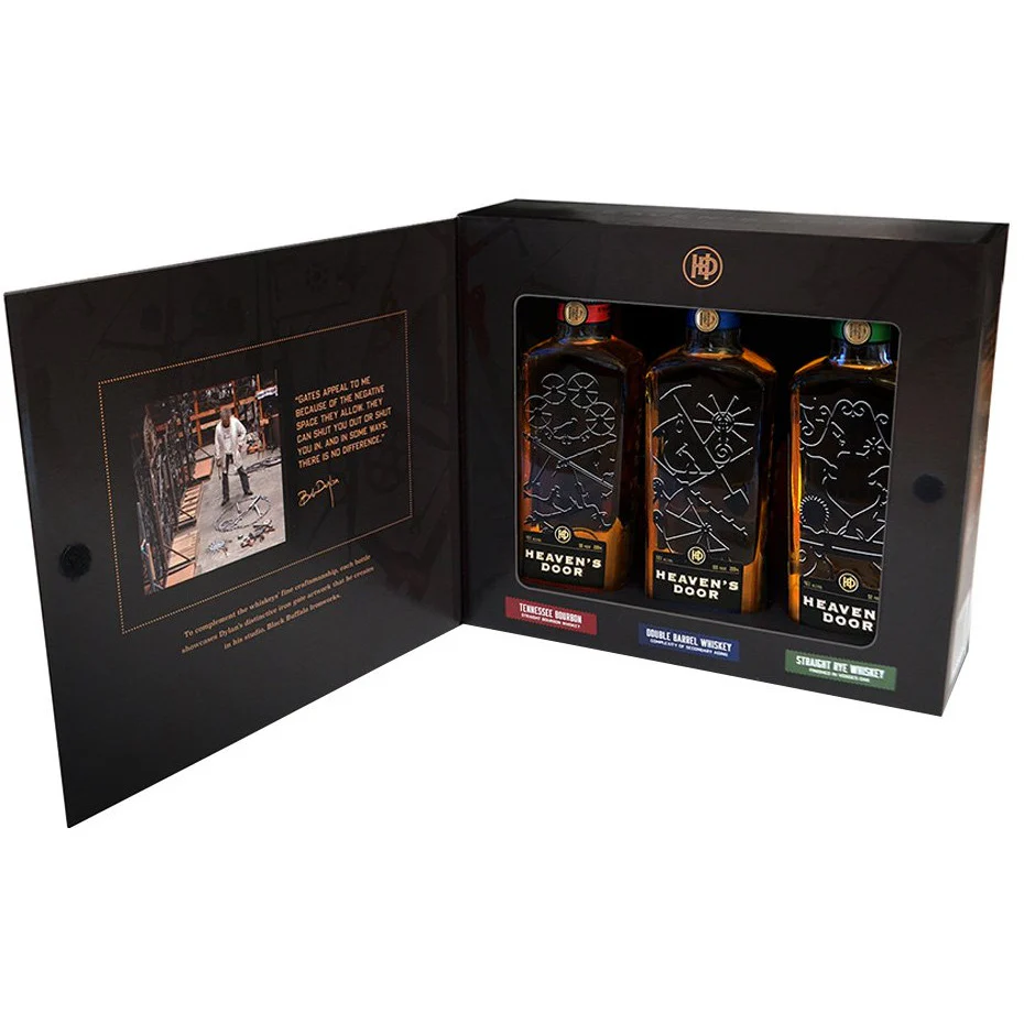 Heaven's Door Trilogy Set Bourbon, Double Barrel, Rye - Image 2
