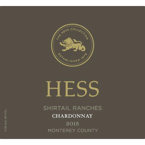 Hess Collection Monterey Shirtail Creek Vineyard Chardonnay 750ml