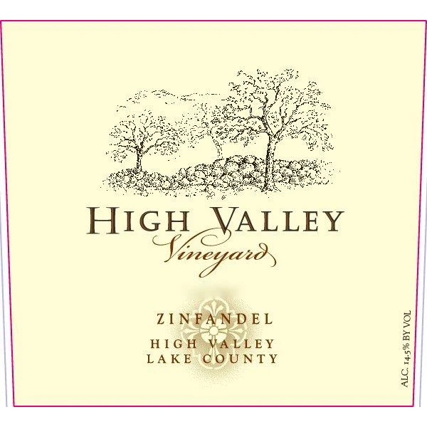 High Valley Lake County Zinfandel 750ml