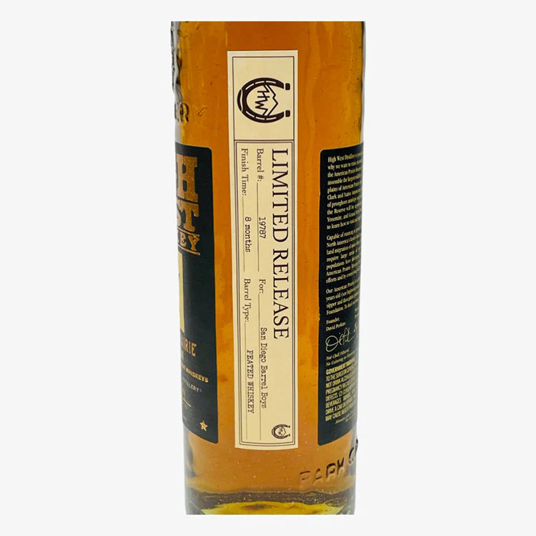 High West American Prairie Bourbon San Diego Barrel Boys Barrel Select - Image 2