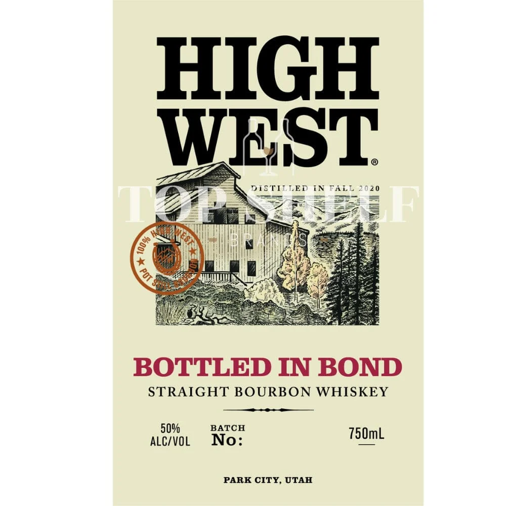 High West Bottled in Bond Bourbon - Image 2