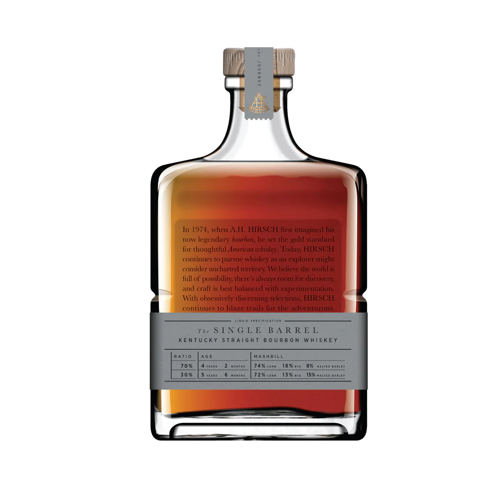 Hirsch The Single Barrel Silver Whiskey - Image 2