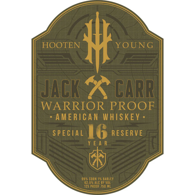 Hooten Young Jack Carr Warrior Proof 16 Year Old American Whiskey - Image 2