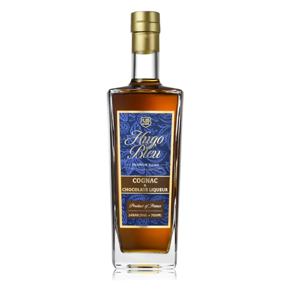 Hugo Bleu Premium Blend Cognac & Chocolate Liqueur