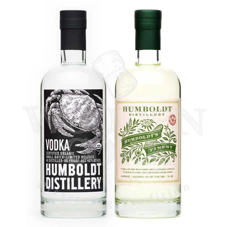 Humboldt Distillery Finest & Organic Vodka Bundle