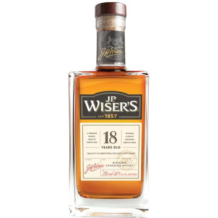 J.P. Wiser's Canadian Whisky Deluxe Very Old 18 Yr