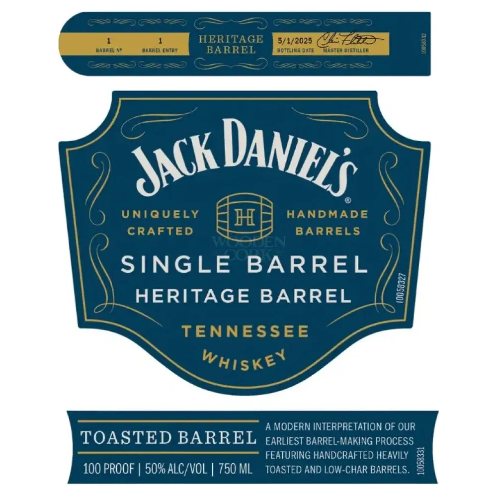 Jack Daniel’s Heritage Toasted Single Barrel 2025 Release - Image 3