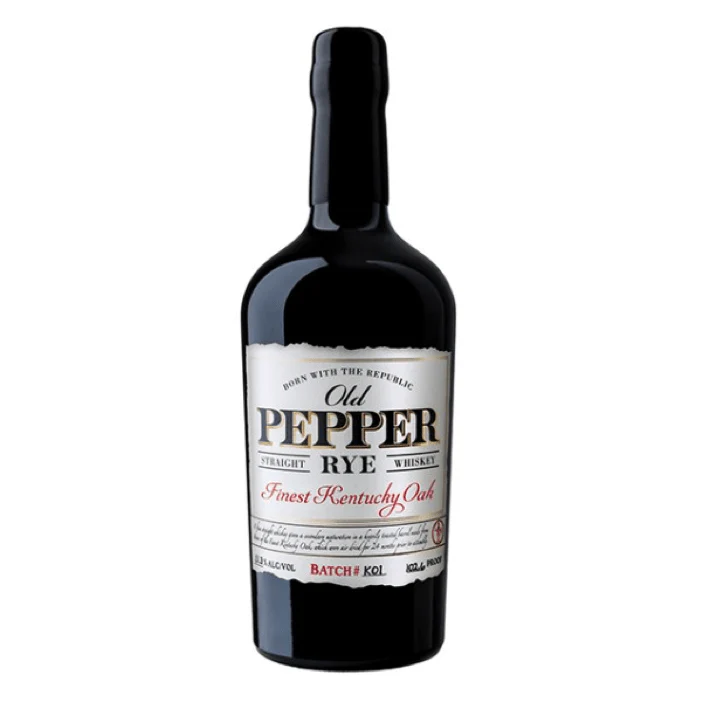 James Pepper Distillery Old Pepper Finest Kentucky Oak Single Barrel Straight Rye Whiskey