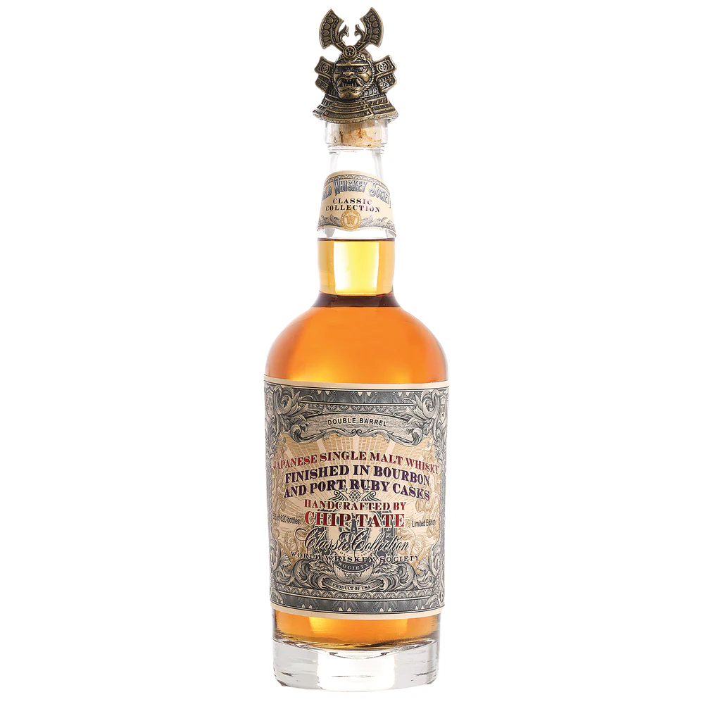 Japanese Single Malt Whisky Finished in Bourbon and Port Ruby Cask Handcrafted by Chip Tate