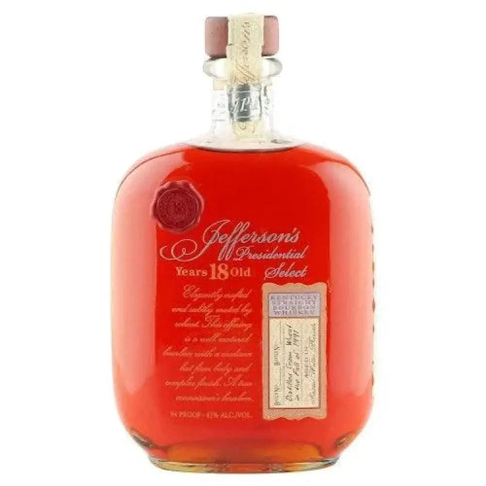 Jefferson's Presidential Select 18 Year Park Avenue Liquor Store Pick