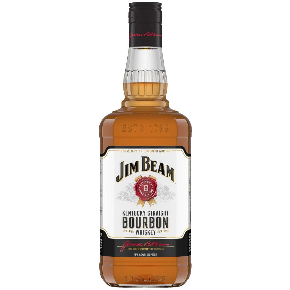 Jim Beam Kentucky Straight Bourbon Whiskey 1.75L