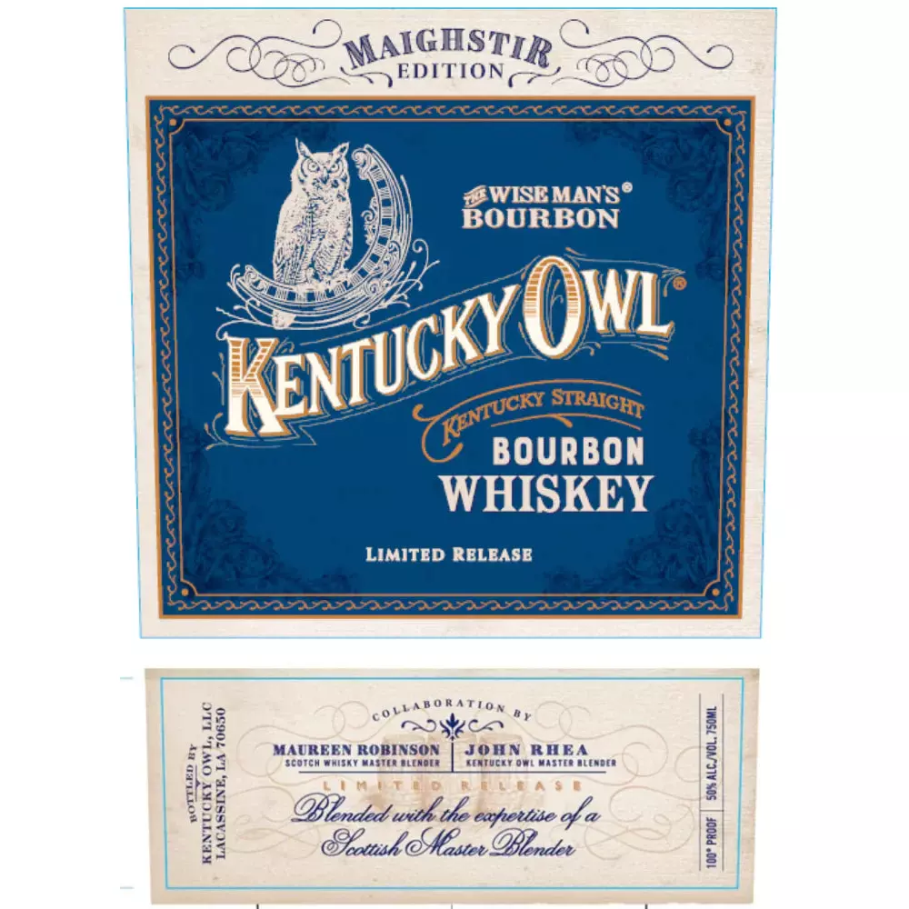 Kentucky Owl Maighstir Edition Kentucky Straight Bourbon Whiskey - Image 2