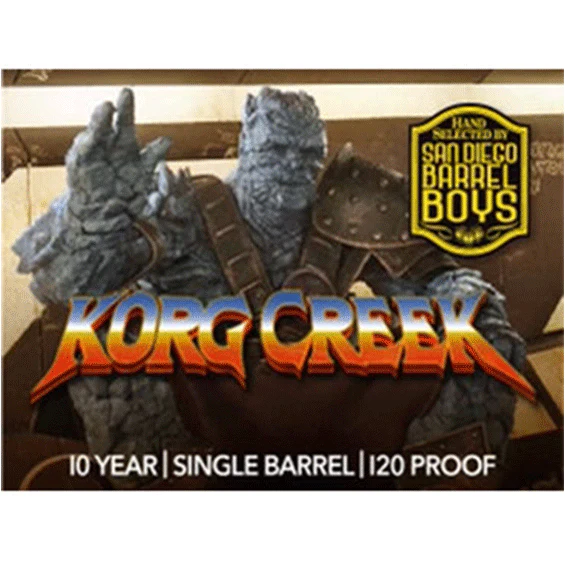 Knob Creek Single Barrel Select Bourbon SDBB #5 'Korg Creek' - Image 2