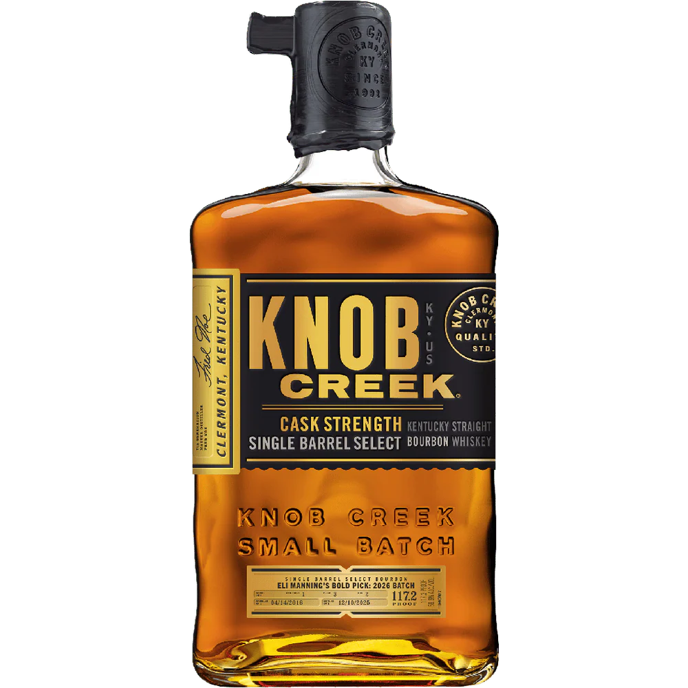 Knob Creek X Eli Manning 2026 Bold Pick Bourbon