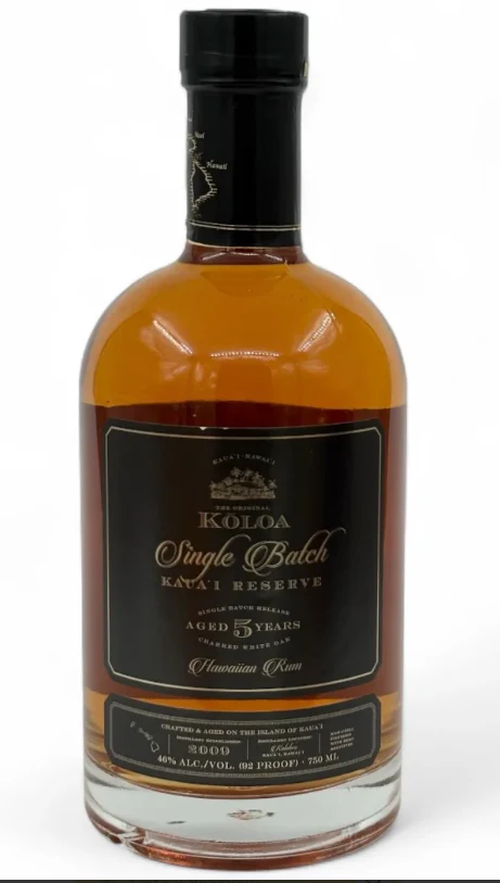Kōloa Kaua’i Reserve Single Batch 5 Year Rum