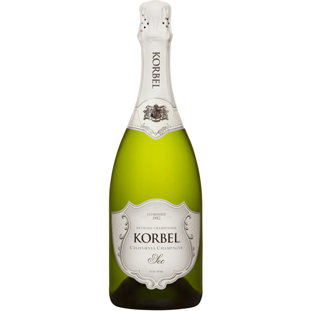 Korbel Sparkling California Sec Sparkling Champagne 750ml