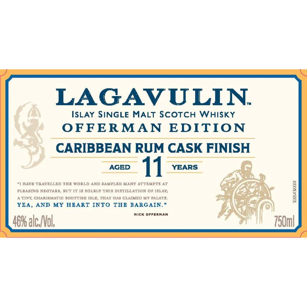 Lagavulin Offerman Edition Caribbean Rum Cask Finish Scotch Whisky - Image 2