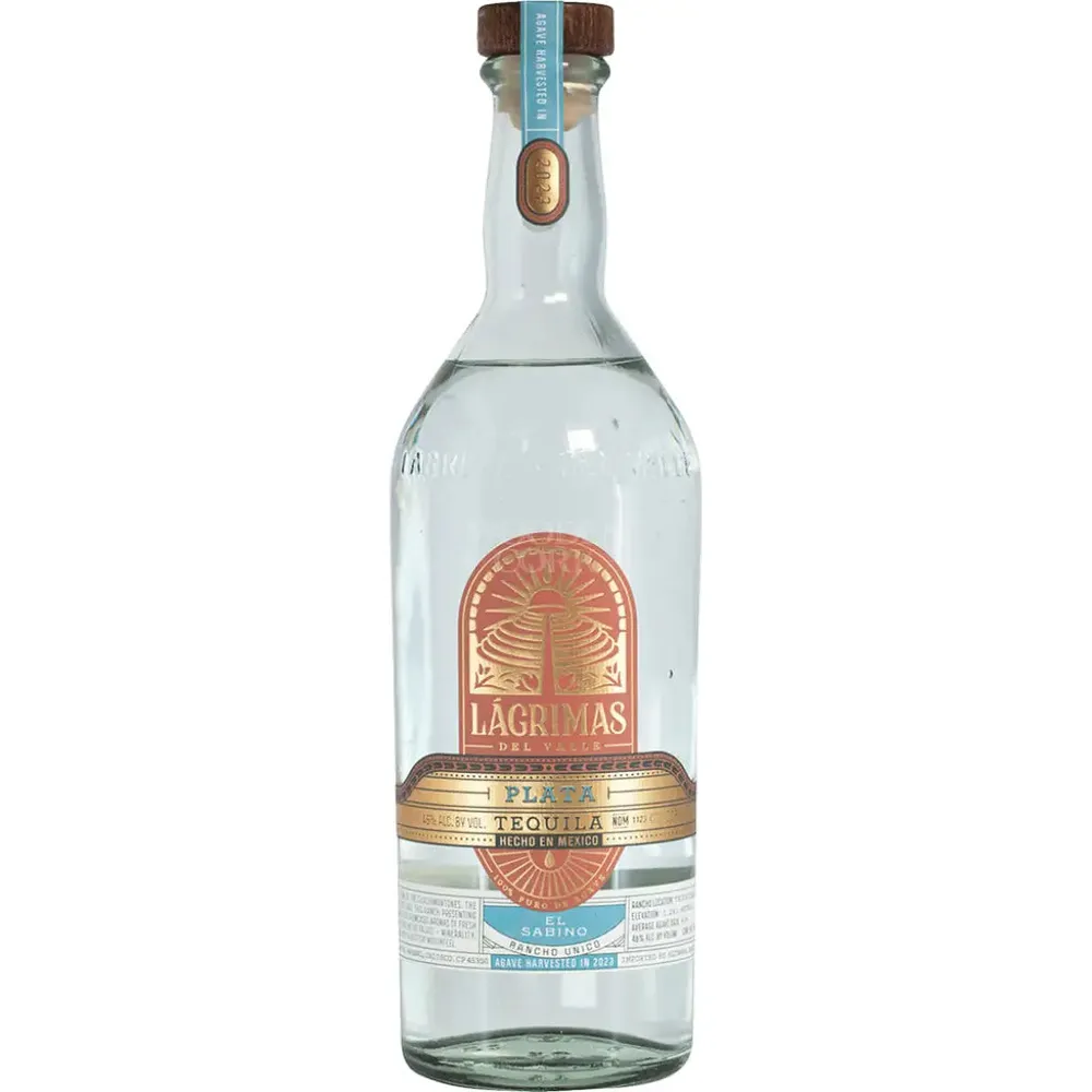 Lagrimas El Sabino Plata Tequila 750ml