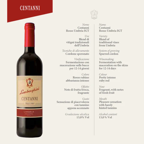 Lamborghini: Centanni Umbria Red - Image 2