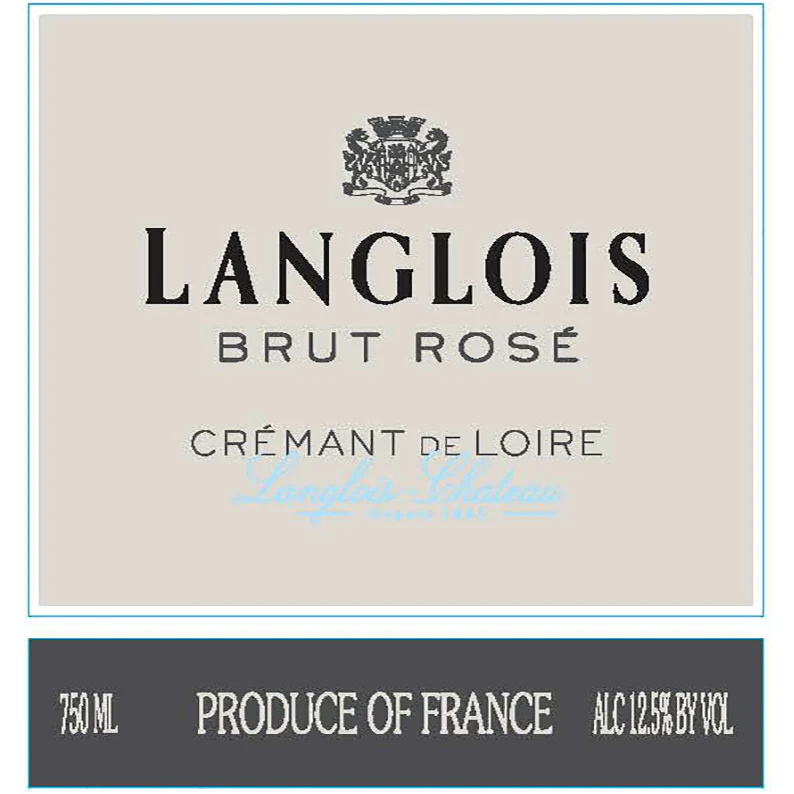 Langlois-Chateau Cremant De Loire Brut Rose 750ml