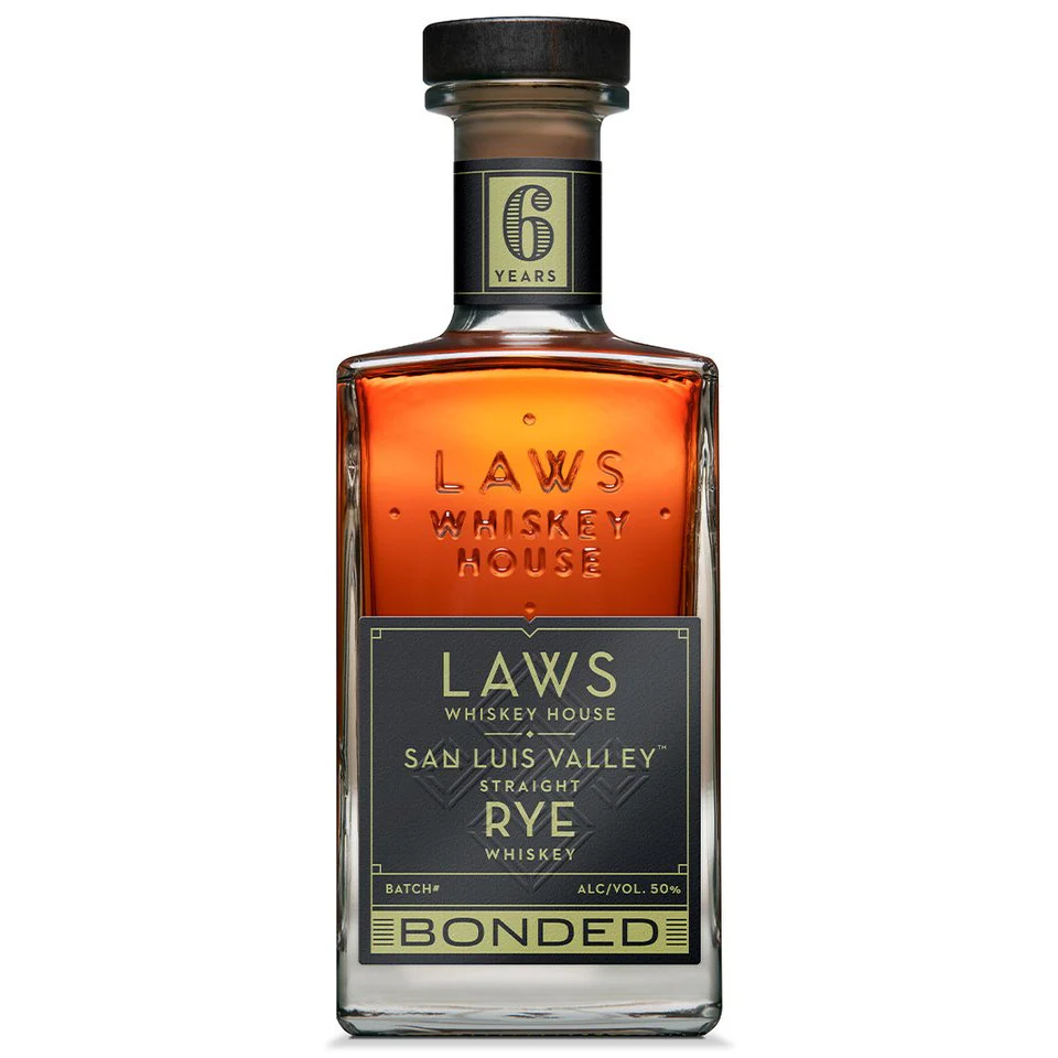 Laws San Luis Valley Straight Rye Bottled In Bond 6 Years