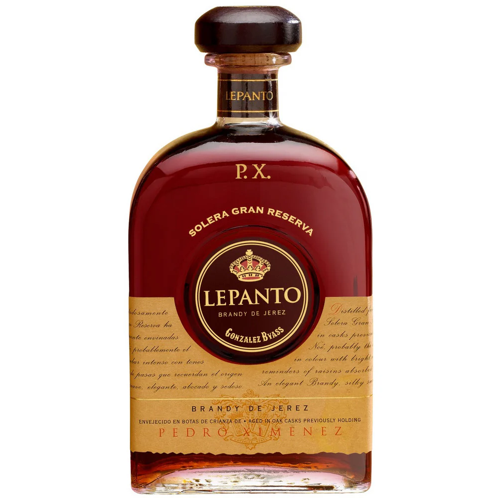 Lepanto Brandy De Jerez Pedro Ximenez Solera Gran Reserva