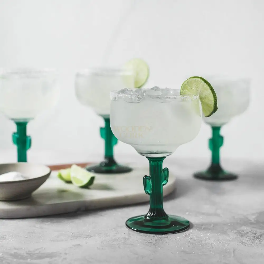 Libbey Cactus Margarita Glasses, 16-ounce, Set of 4 - Image 4