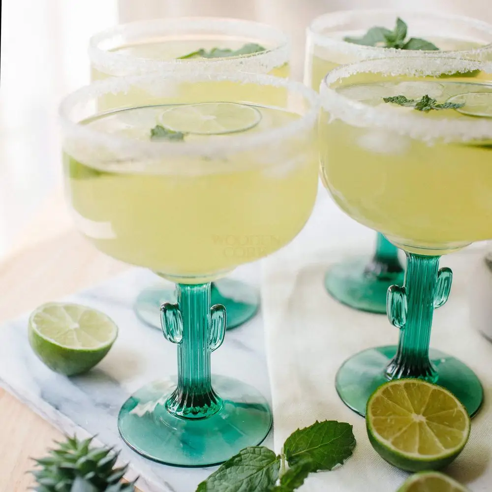Libbey Cactus Margarita Glasses, 16-ounce, Set of 4 - Image 5