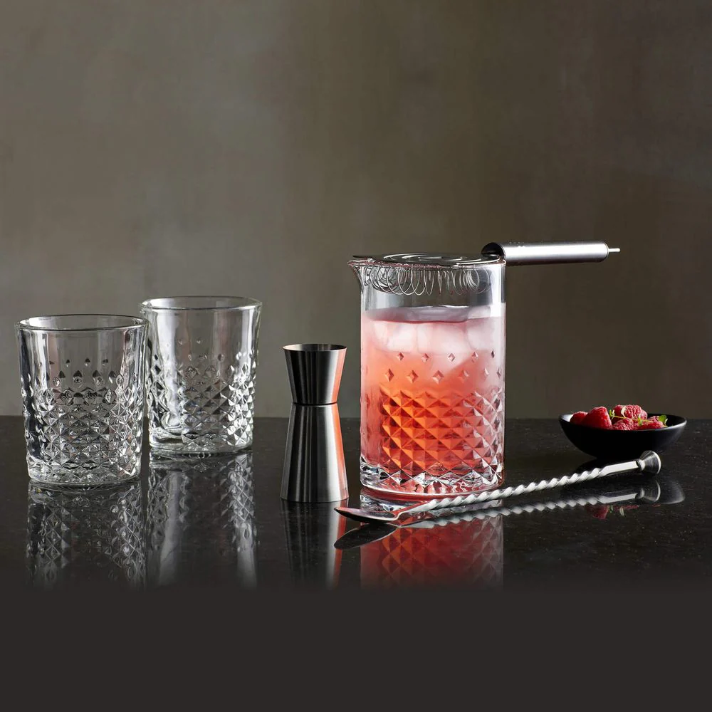 Libbey Classic Cocktail Carats 4-Piece Bar Mixing Set - Image 4