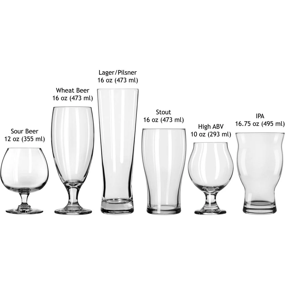 Libbey Craft Brews Assorted Beer Glasses, Set of 6 - Image 3