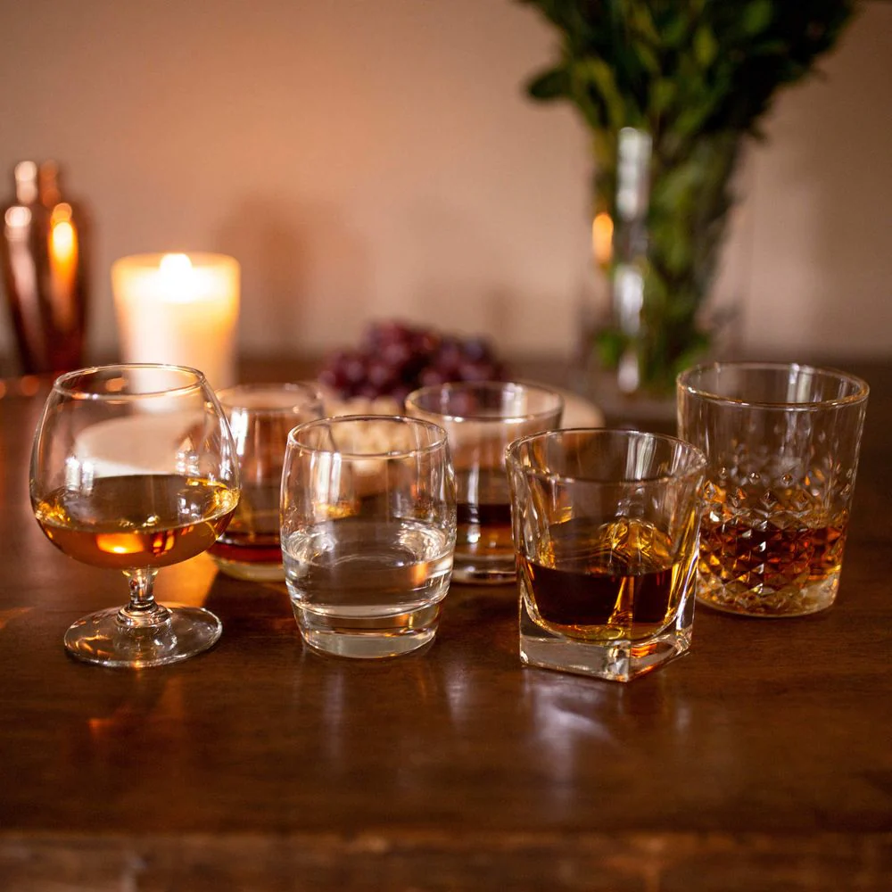 Libbey Craft Spirits Assorted Drinkware Glasses, Set of 6 - Image 2