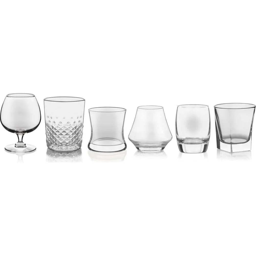 Libbey Craft Spirits Assorted Drinkware Glasses, Set of 6 - Image 4
