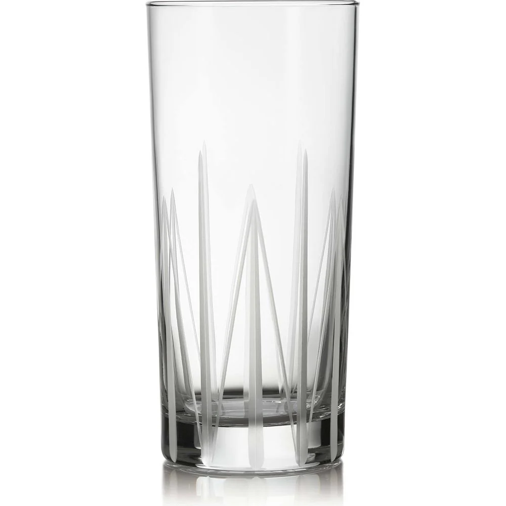Libbey Cut Cocktails Structure Tumbler Glasses, 15.75-ounce, Set of 4 - Image 3