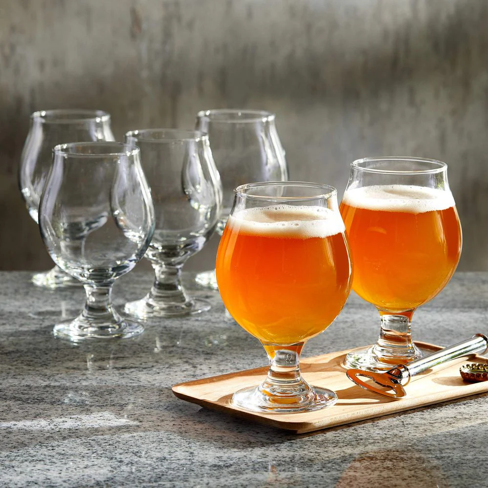 Libbey Entertaining Essentials Belgian Glasses, 13-ounce, Set of 6 - Image 2