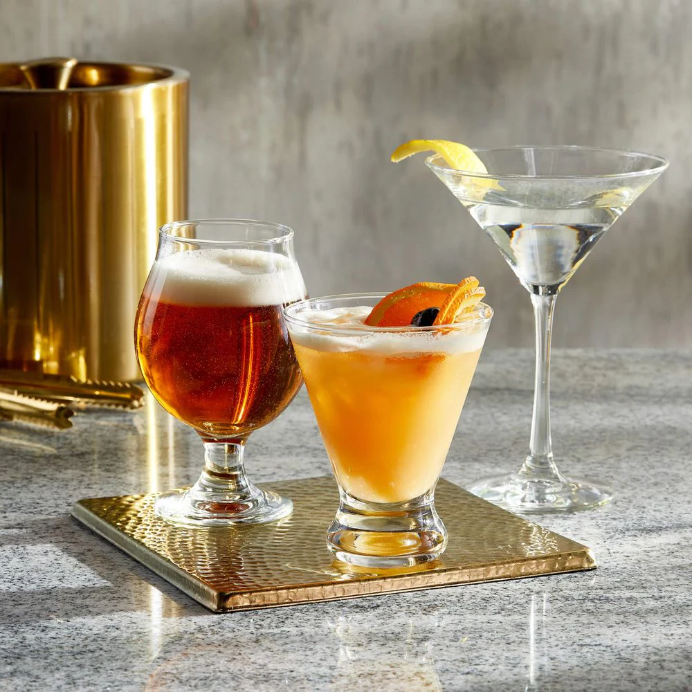 Libbey Entertaining Essentials Belgian Glasses, 13-ounce, Set of 6 - Image 4