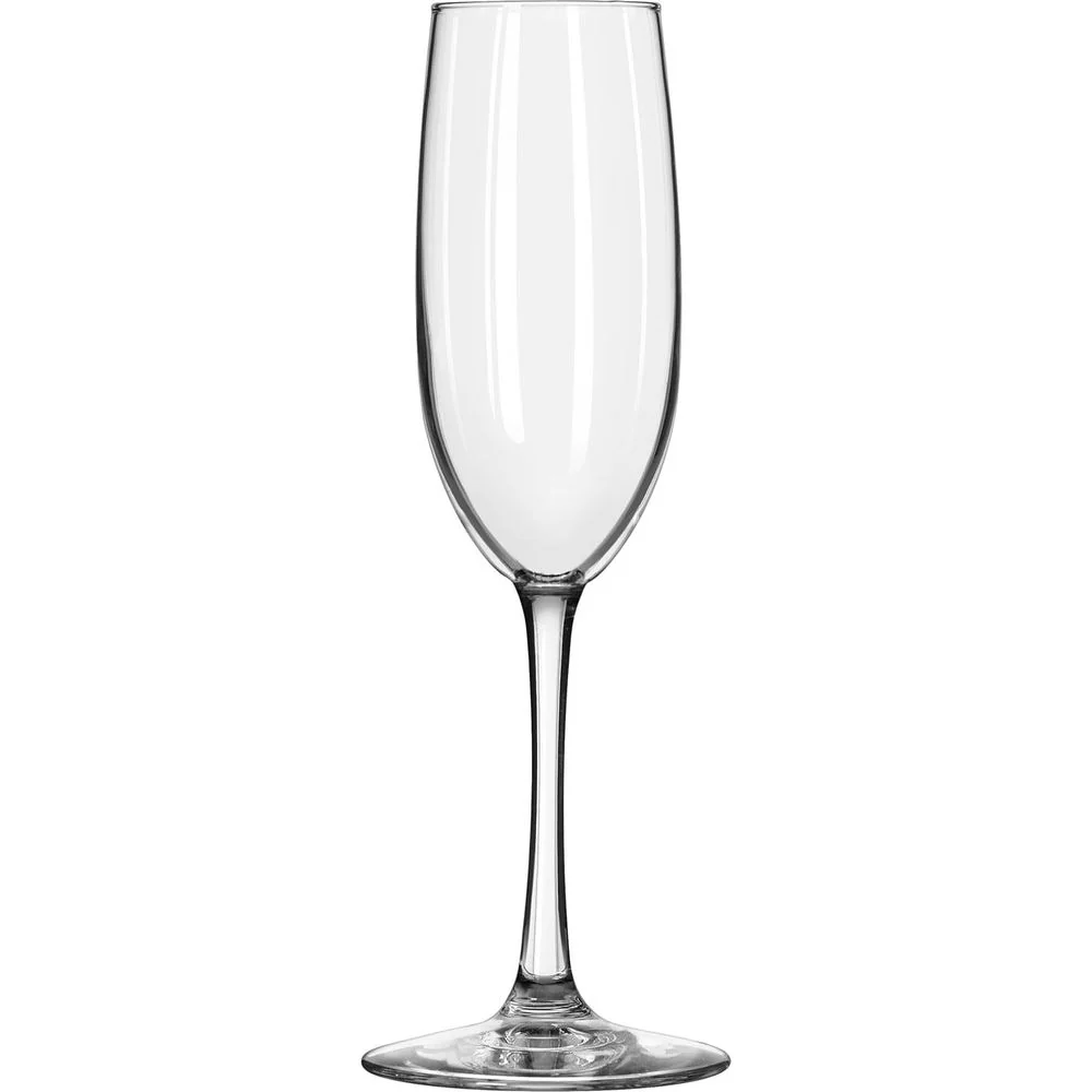 Libbey Entertaining Essentials Flute Glasses, 8-ounce, Set of 6 - Image 3