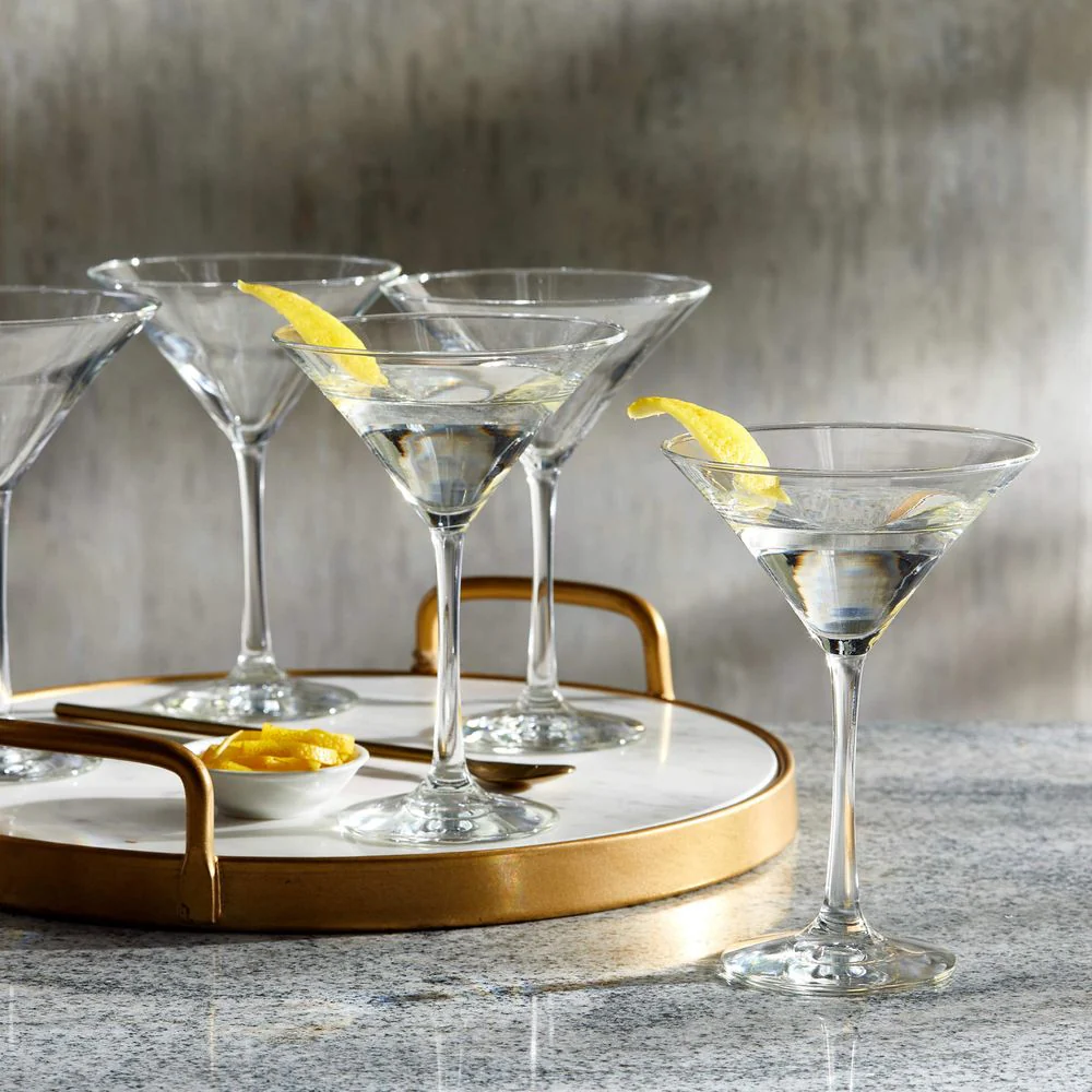Libbey Entertaining Essentials Martini Glasses, 8-ounce, Set of 6 - Image 2