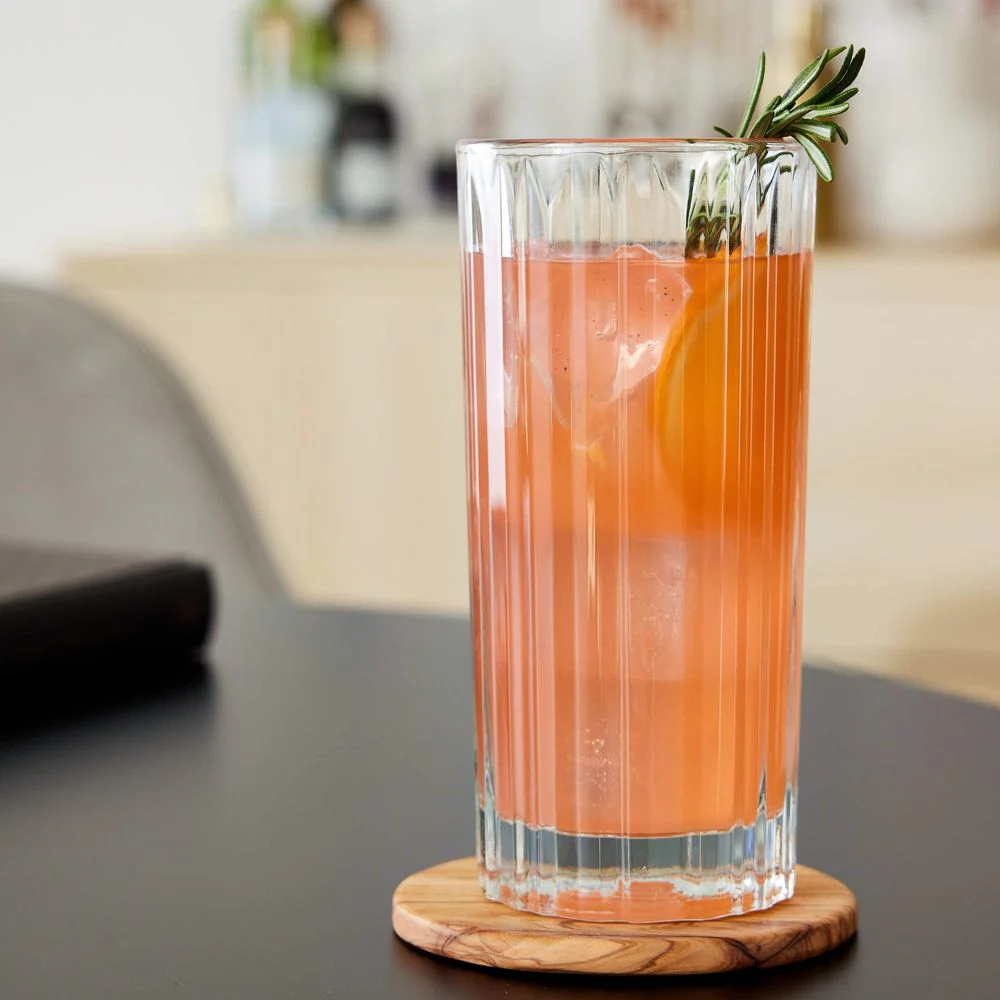 Libbey Flashback Tumbler Glasses, 16-ounce, Set of 4 - Image 2